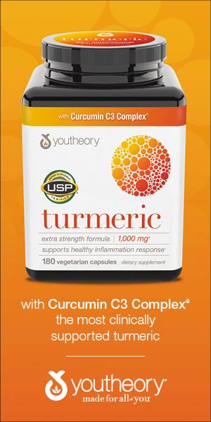 Turnmeric with Curcumin C3 Complex the most clinically supported turmeric.