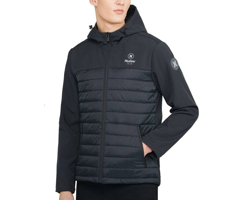 Hurley Men’s Soft Shell Hybrid Jacket