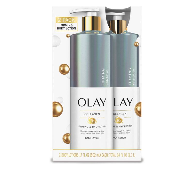 Olay Firming & Hydrating Body Lotion with Collagen 2-Pack