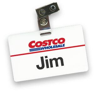 costco name badge