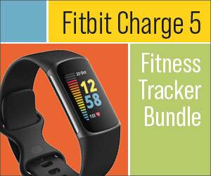 Fitbit charge 5 fitness tracker bundle