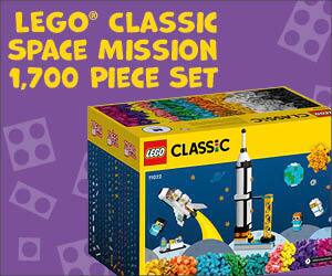 Lego® classic space mission 1,700 piece set