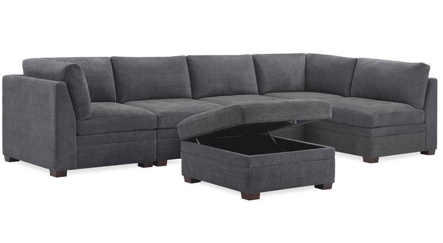 Thomasville Tisdale 6-Piece Modular Fabric Sectional