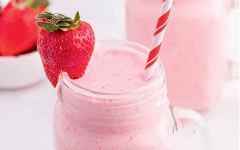 strawberry smoothie