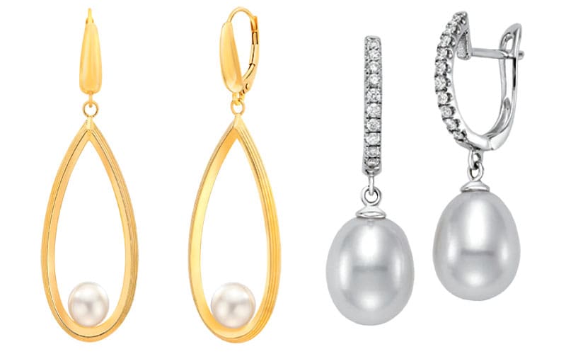 pearl earrings