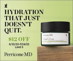 Hydration that just doesn't quit. $12 off 6/22/22-7/24/22. Limit 5. Perricone MD 