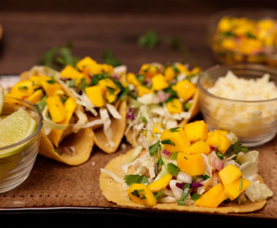 plate of tacos