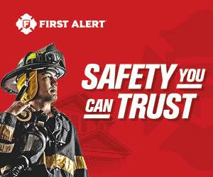 First Alert logo. Safety you can trust