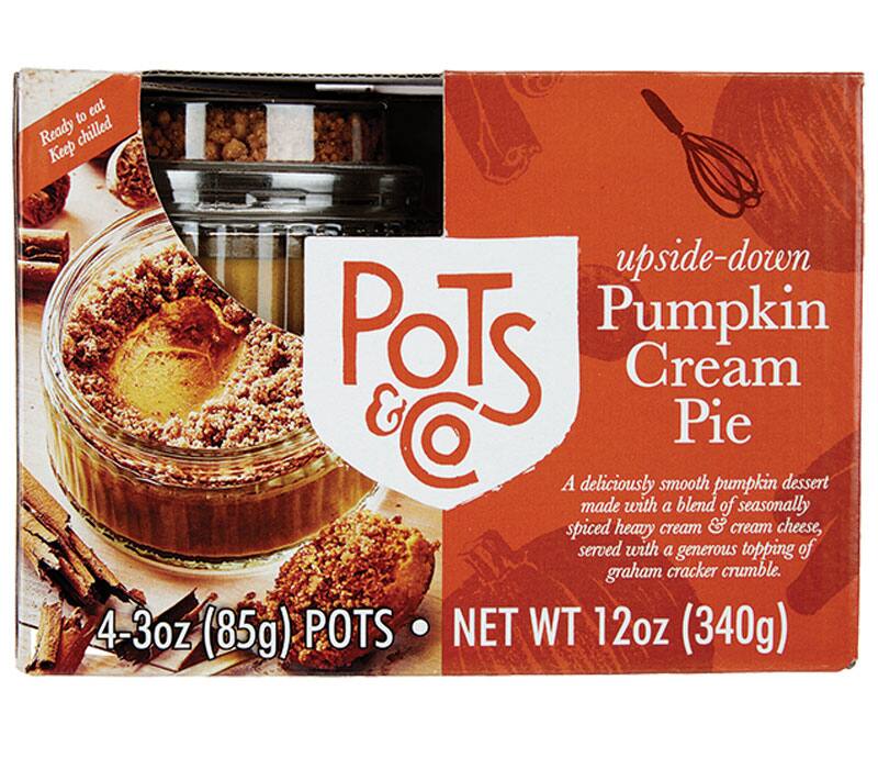 Pots & Co Upside-Down Pumpkin Cream Pie Pots