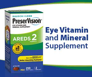 Eye vitamin and mineral supplement