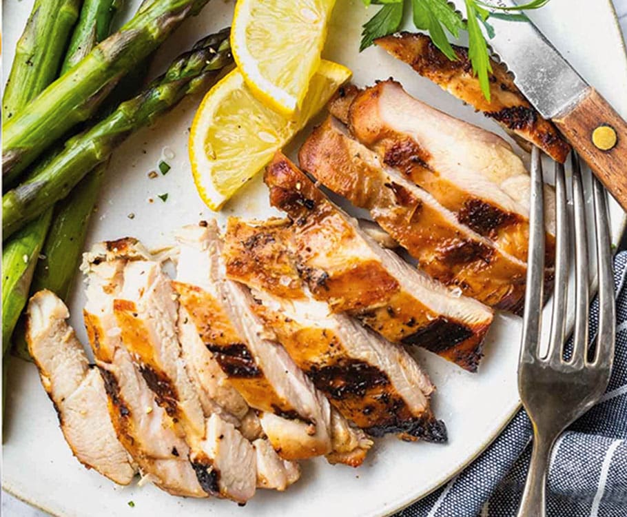 grilled chicken thighs