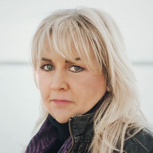 Blonde woman