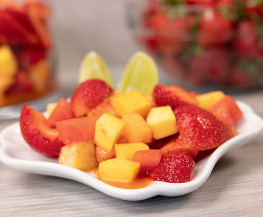 bowl of fruit salad