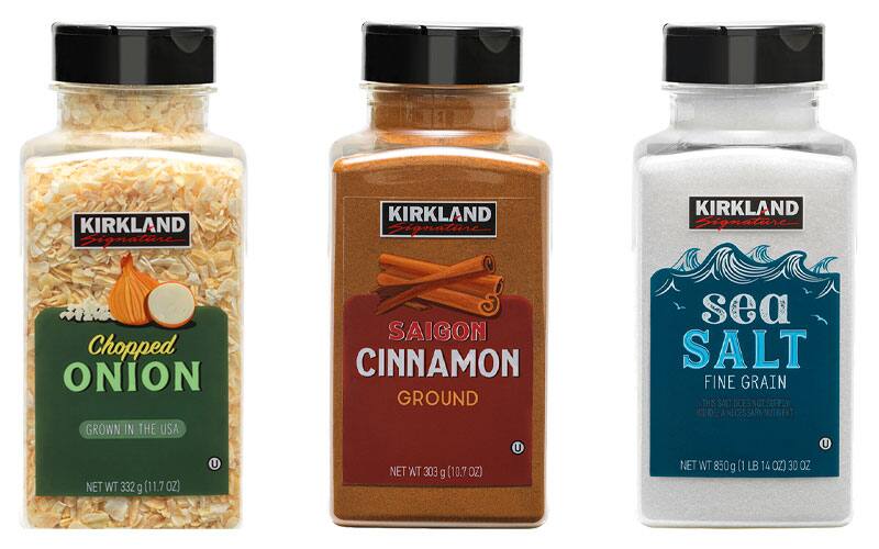 variety of spices