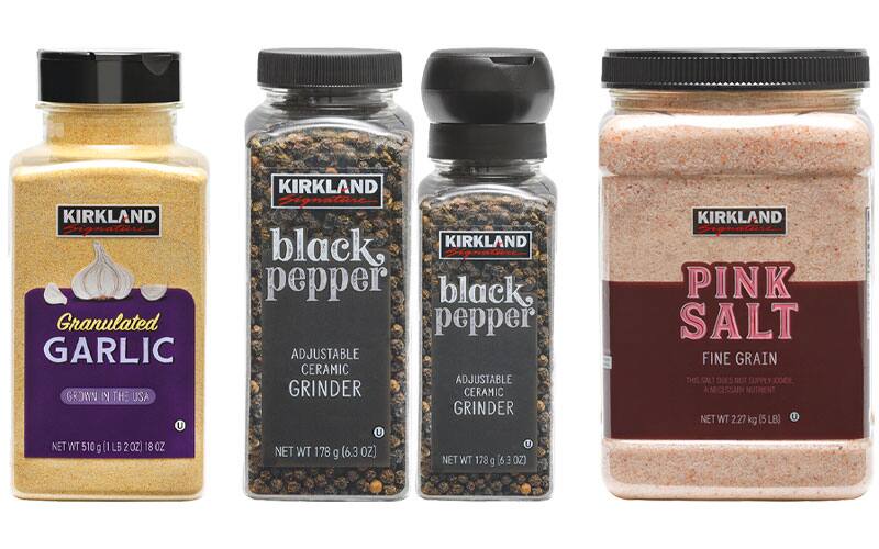 variety of spices