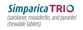 Simparica TRIO™ (sarolaner/moxidectin/pyrantel)