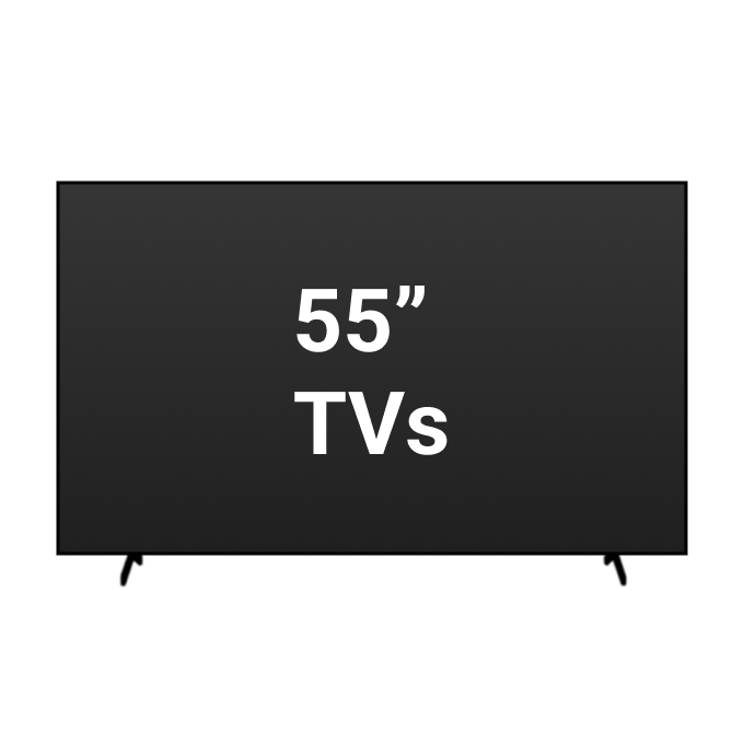 55 inch TVs