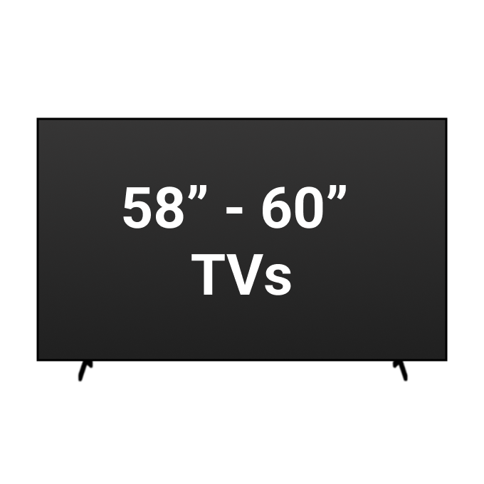 58 inch - 60 inch TVs